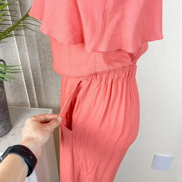 Ella Moss Stella Jumpsuit in Tulip Size Small - Picture 8 of 12